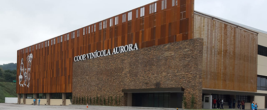 Vinícola Aurora inaugura nova unidade no Vale dos Vinhedos