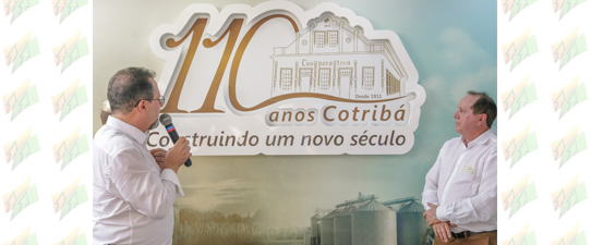 Cotribá lança marca comemorativa aos 110 anos