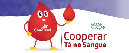 Coagrisol organiza 2ª edição da Campanha Cooperar Tá no Sangue