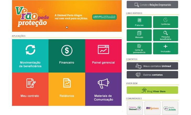 Novidades em plataformas digitais beneficiam clientes da Unimed Porto Alegre