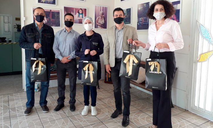 Unicred Ponto Capital doa mais de 5.700 máscaras com projeto “Eu Transformo”