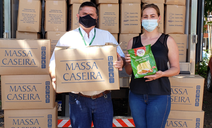 Cotrirosa segue com doações para enfrentamento da pandemia