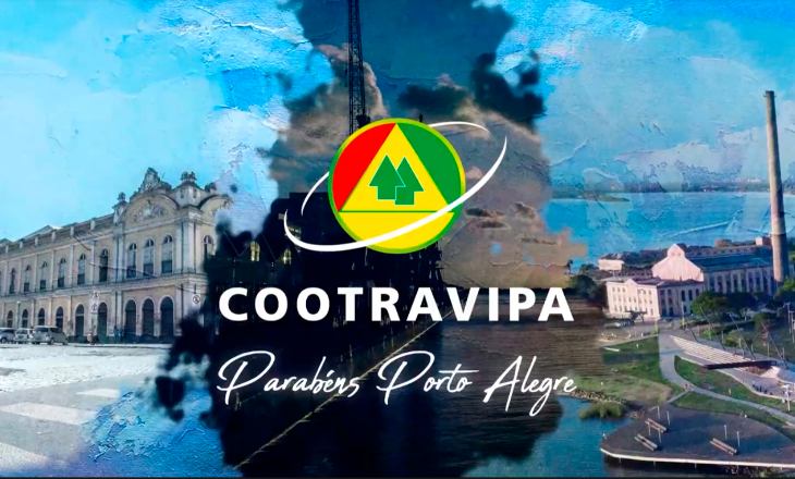 Cootravipa presta homenagem a Porto Alegre