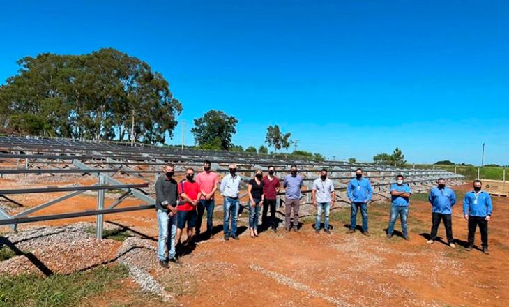 Sicredi implanta usina fotovoltaica no Vale do Rio Pardo
