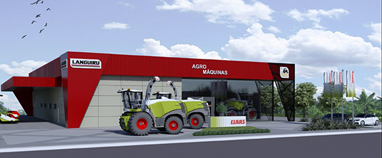 Languiru investe em loja modelo para o segmento de máquinas e implementos agrícolas
