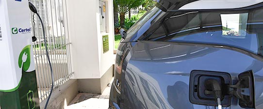 Certel é alternativa para recarga de carros elétricos no Vale do Taquari