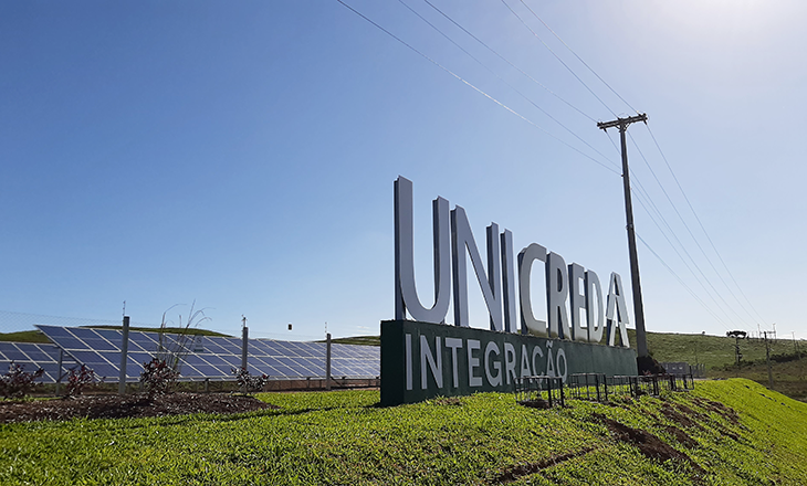 Unicred Integração anuncia lançamento de usinas para captação de energia solar