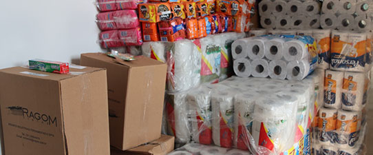 Cootravipa entrega produtos de higiene à Penitenciária Madre Pelletier