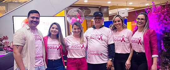 Instituto Unicred RS realiza ação alusiva ao Outubro Rosa com distribuição gratuita de exames