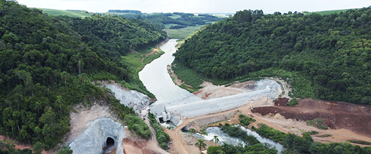 Coprel investe na região de Tio Hugo com a construção de usina hidrelétrica e subestações de energia